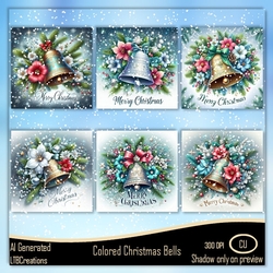 Christmas Bells Colored