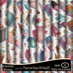 Paperset Happy Birthday02
