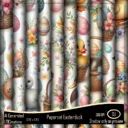 Paperset Easter Rabbit