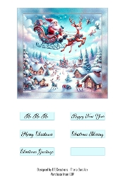 HO HO HO Topper