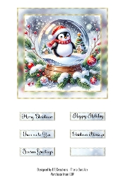 SnowGlobe Topper Topper
