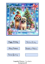 Scruffy Christmas01 Topper