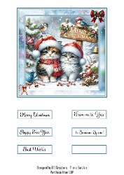Cute Christmas Wishes01 Topper