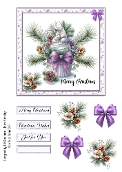 Christmas Cupcake Topper01