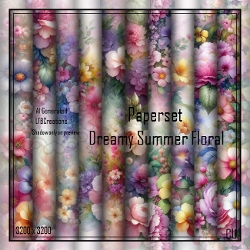 Paperset Dreamy Summer Floral