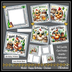 Minikit Happy Birthday Chicken