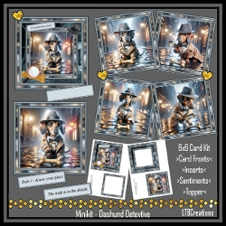 Minikit Dashund Detective