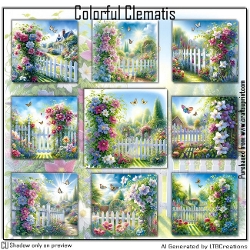 Colorful Clematis