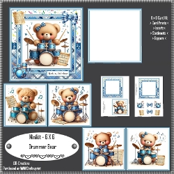 Minikit Drummer Bear