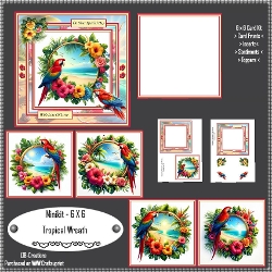 Minikit Tropical Wreath