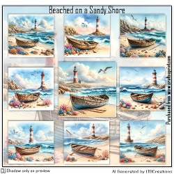 Beached on a Sandy Shore