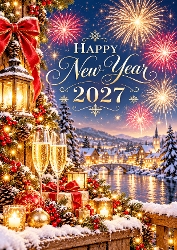 Happy New Year Card 15