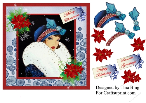 Art Deco Christmas/Birthday