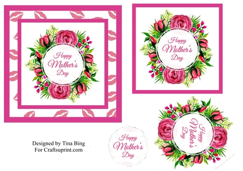 Pink roses Mothers Day