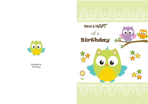 Birthday Hoot
