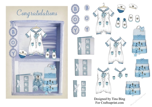 Baby Boy cupboard