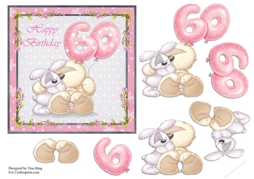 60th pink birthday