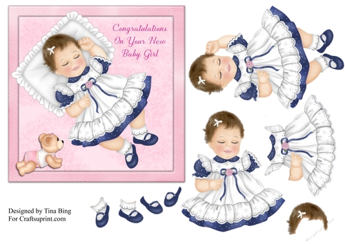 Baby Girl in pretty dress