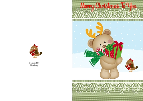 Christmas Gift Bear