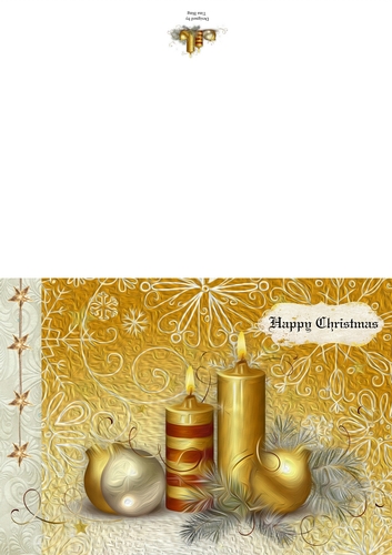 Baubles and candles