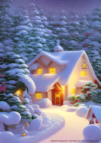  Snow is all around