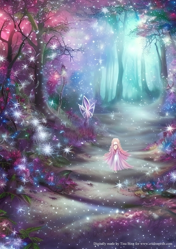 Fairy in the woods