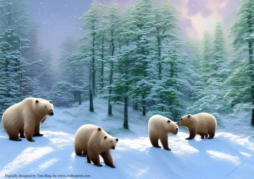 Family of bears