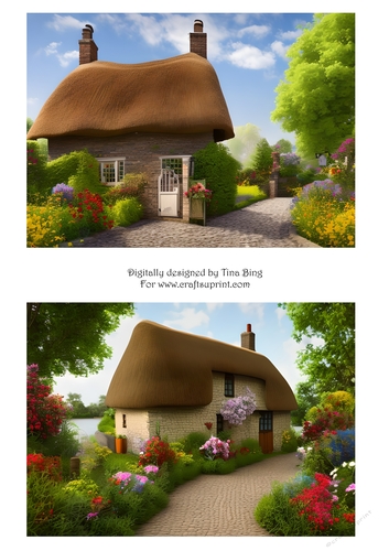 Thatched cottages 1
