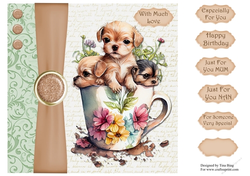 Puppy in a mug 1