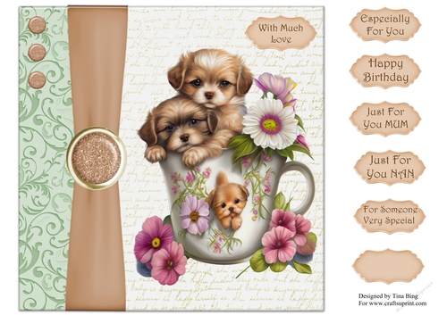 Puppy in a mug 3