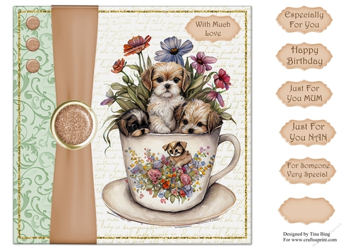Puppy in a mug 4