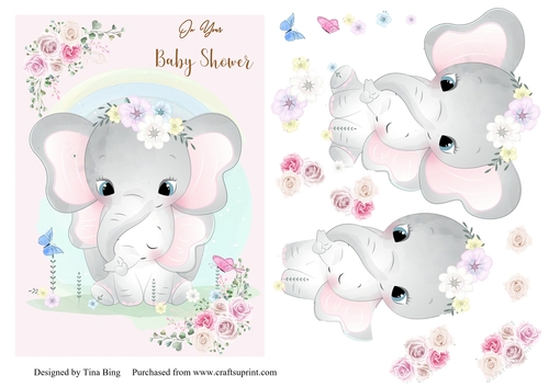 Girl baby shower