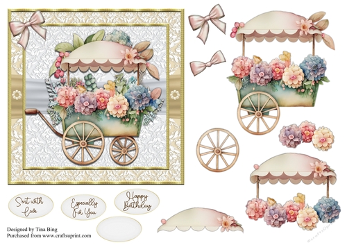 Floral cart 1