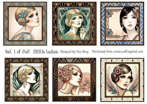 1920s ladies set 1