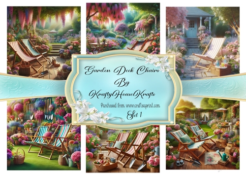 Garden deck chairs