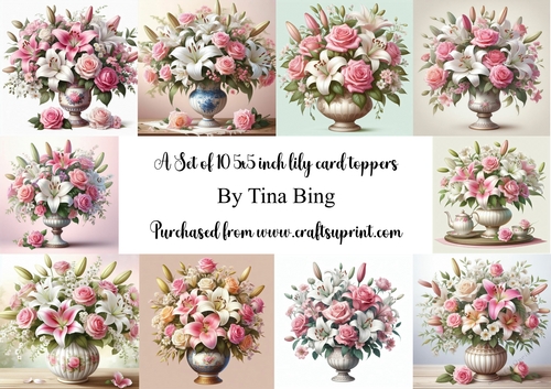 Vase of Lilies