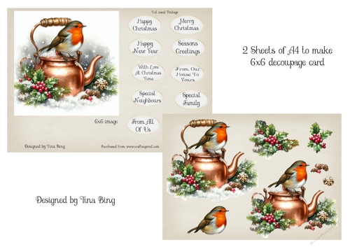 Robin on a kettle