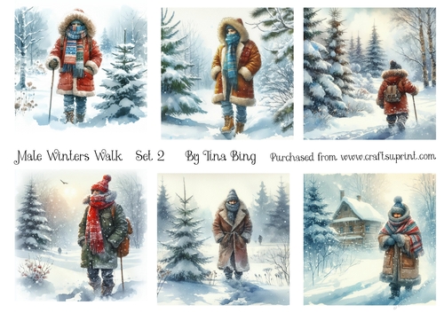 Male winter walk 2