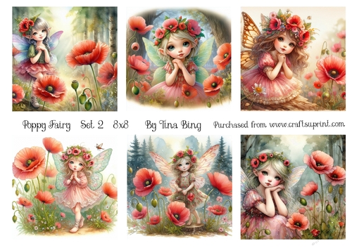 Poppy Fairy set 2