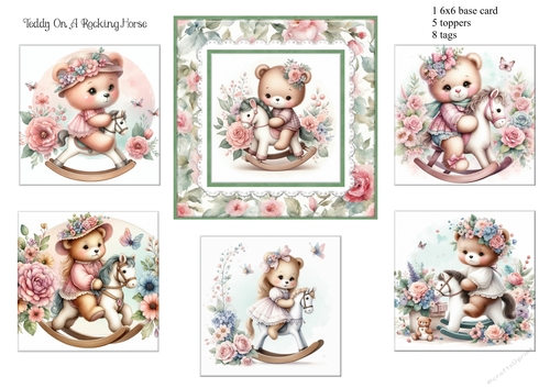 Teddy on a rocking chair