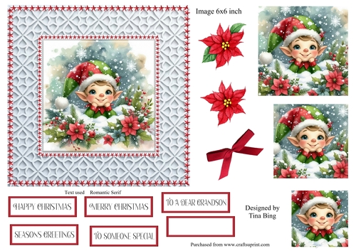 Cheeky little elf