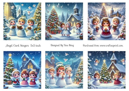 Angel carol singers