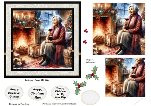 Christmas Lady 2