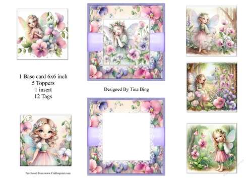 Sweet pea Fairy set