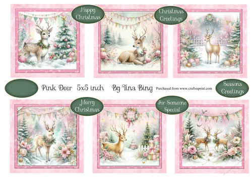 Pink Deer
