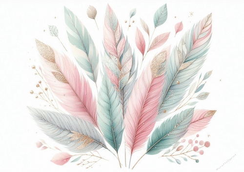 Leaves and Feathers 2