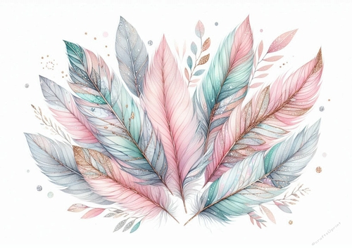 Leaves and Feathers 3