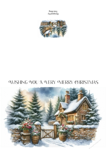 Christmas Card 2 & insert