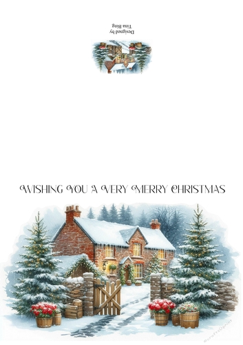 Christmas Card 3 & insert
