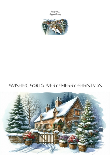 Christmas Card 4 & insert